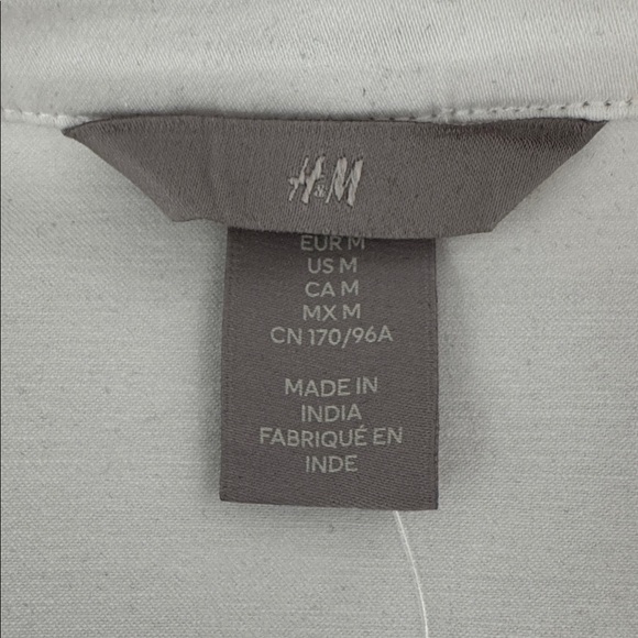 H&M EYELET EMBROIDERY-DETAIL COTTON DRESS SIZE MEDIUM NEW W/ TAG - Picture 7 of 11